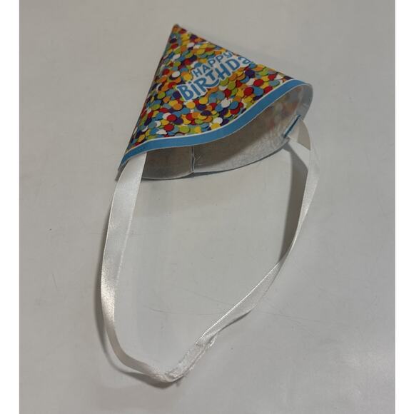 Build A Bear Workshop Happy Birthday Party Hat BAB Clothes - Picture 1 of 5